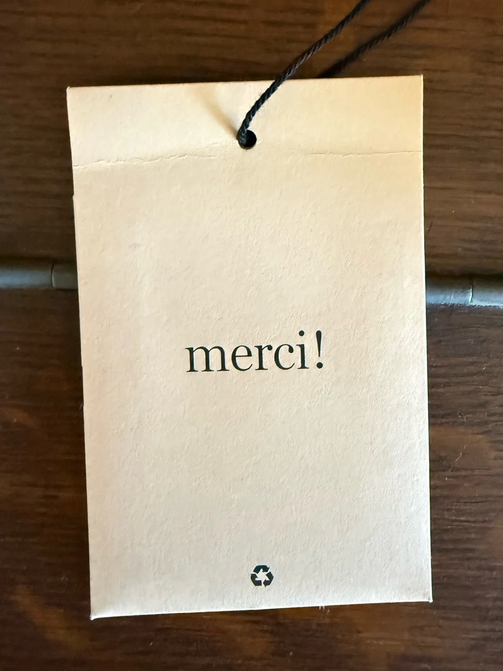 La Ligne 🖤 Mia Pareo Ivory/Black Cotton Silk